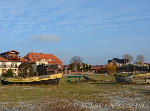 Skansen łodzi rybackich w Kuźnicy  